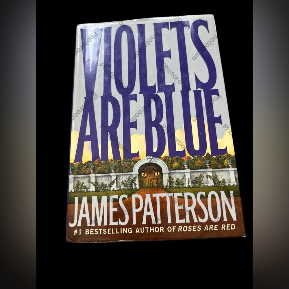 Violets Are Blue by James Patterson hardcover book